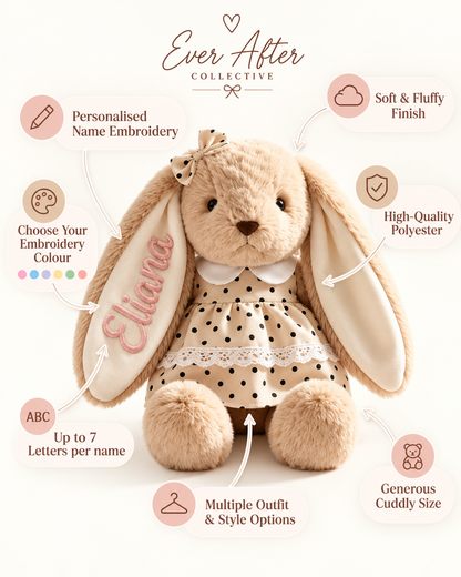 Personalised Comfort Plush Bunny