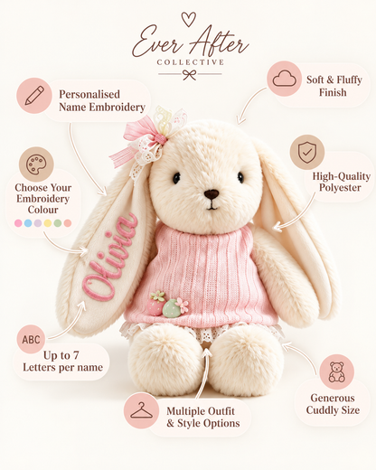 Personalised Comfort Plush Bunny