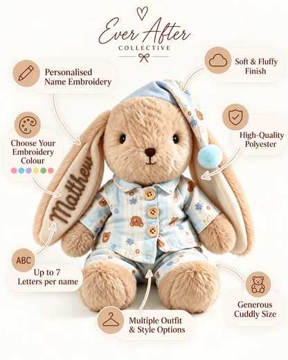 Personalised Comfort Plush Bunny