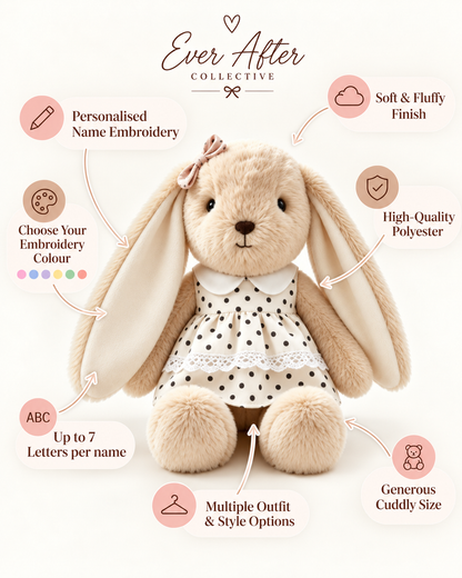 Personalised Comfort Plush Bunny