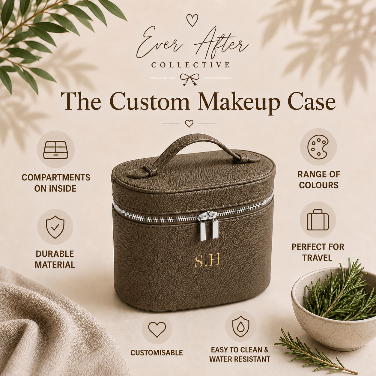 Personalised Makeup Case