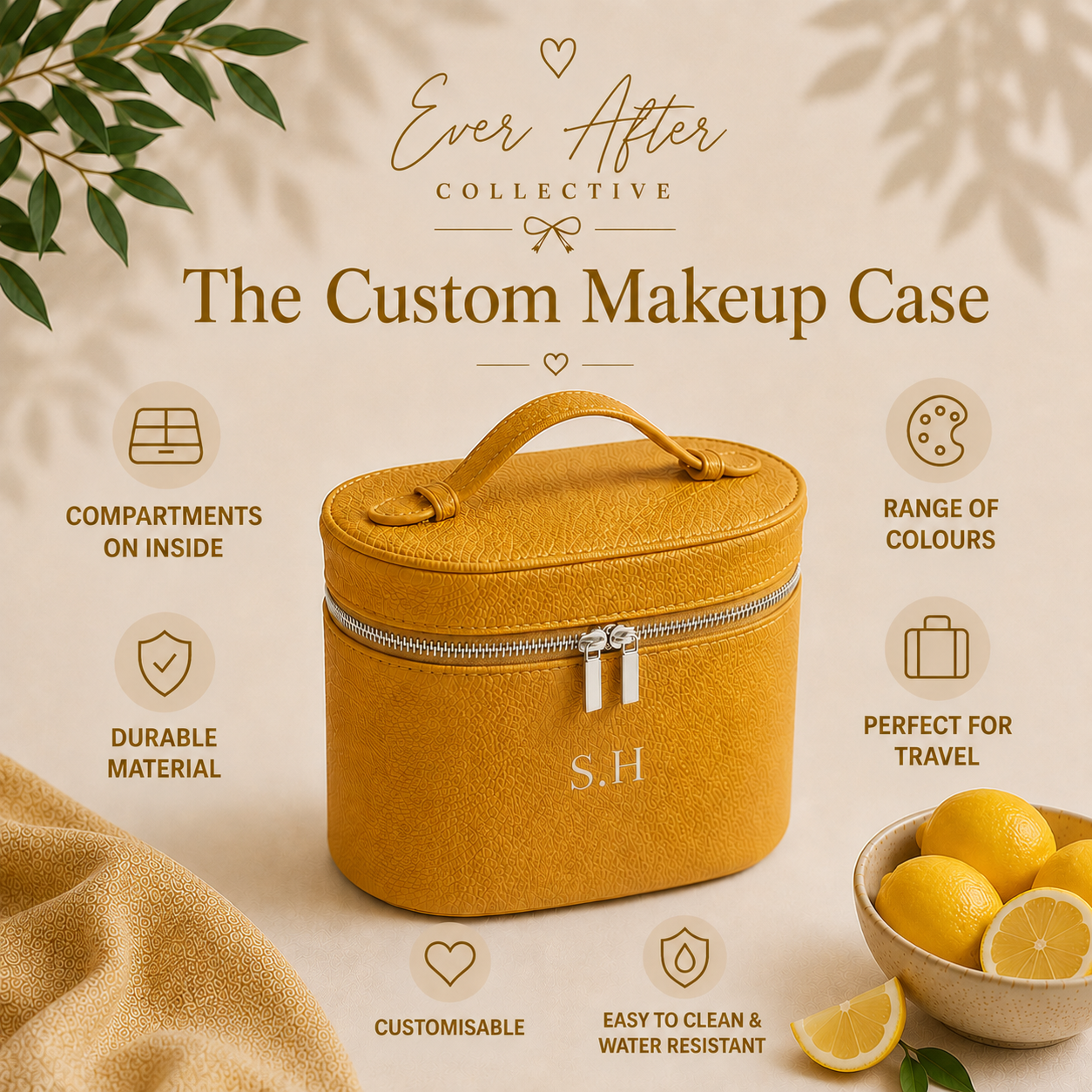 Personalised Makeup Case