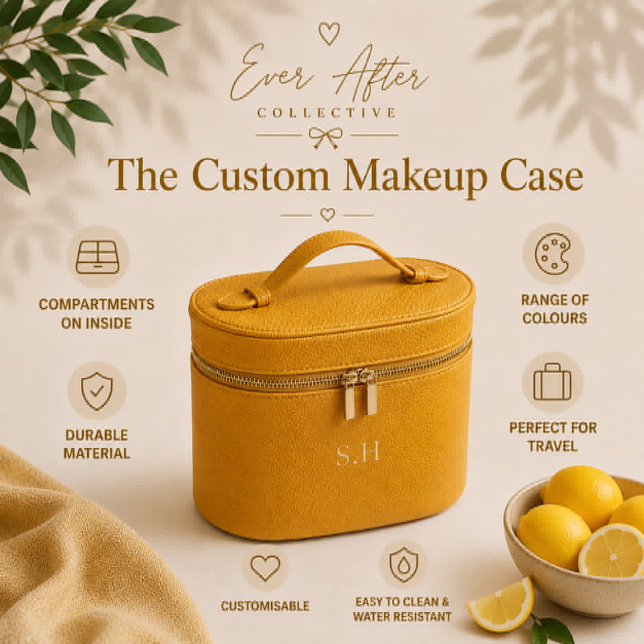 Personalised Makeup Case